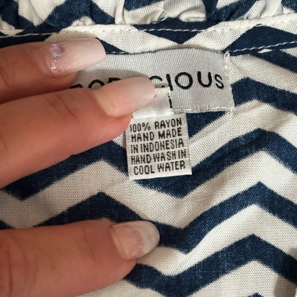 Bodacious Chevron Patterned Dress - image 3